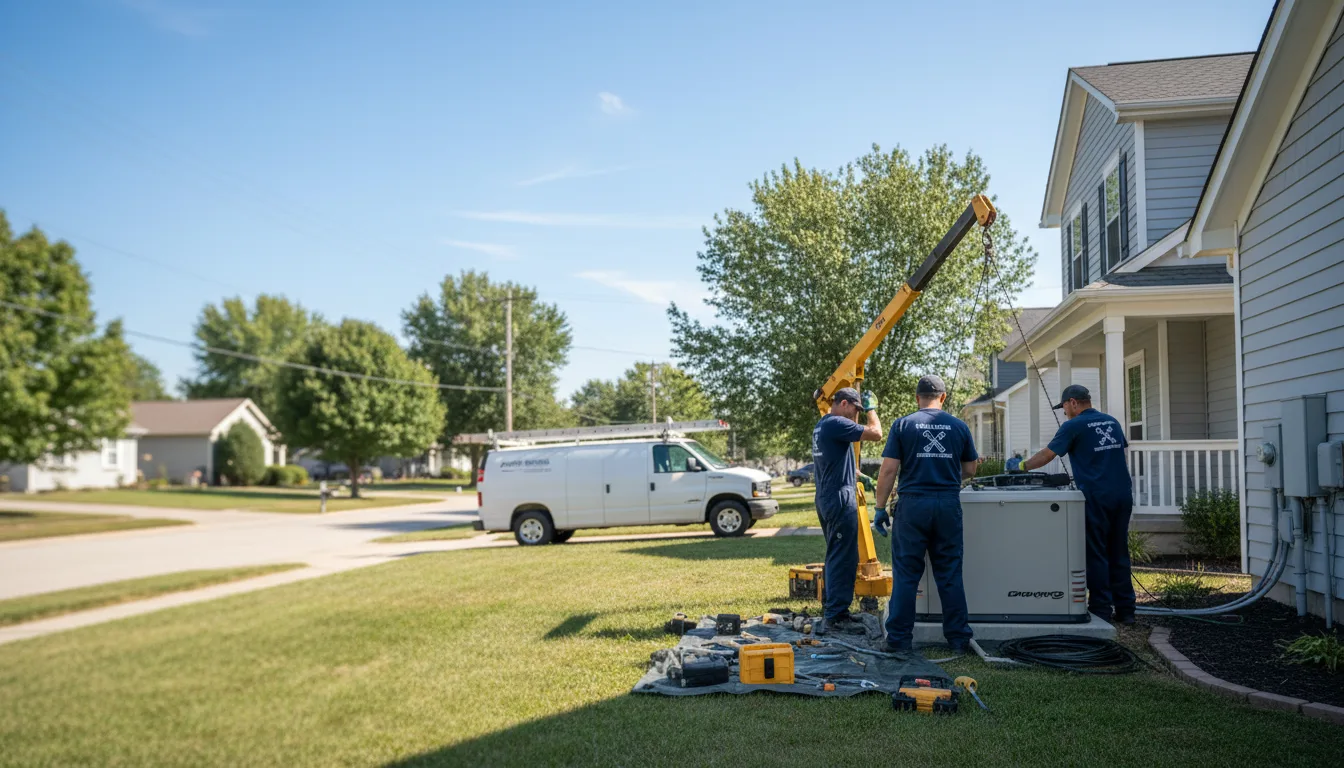 Generator Installation in Manhattan, IL near me